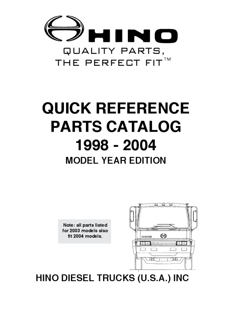 Hino-1998-2004 | Anti Lock Braking System | Truck