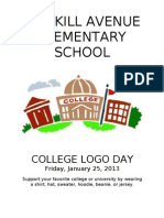 College Logo Webpage