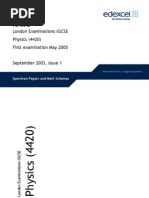 Download IGCSE Physics specimen papers by nshouly SN119932441 doc pdf