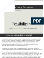 Feasibility Study Template