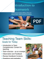 Teamskills Training 2