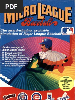 MicroLeague Baseball