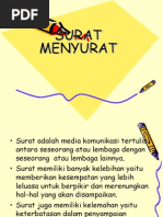 Contoh Surat Menyurat