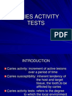 Caries Activity Tests Under 40 Characters