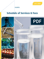 ALS Minerals Service Schedule USD