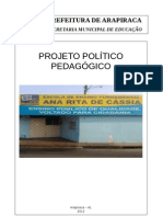 PROJETO POLITICO PEDAGÓGICO - 2012