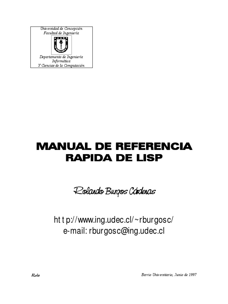 Manual Lisp | PDF | Business