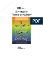 Thomas de Quincey Vengador