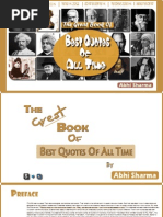 Download The Great Book of Best Quotes of All Time  Original  by Abhi Sharma SN120004065 doc pdf