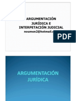 Argumentación Jurídica