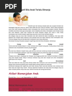 Download Pengaruh Negatif Bila Anak Terlalu Dimanja by Iwan Milik Rita Yanti SN120008985 doc pdf