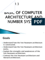 EC303 - CHAPTER 3 BASIC OF COMPUTER ARCHITECTURE AND NUMBER