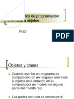Fundamentos de La Programación Orientada A Objetos.
