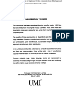 Parameter Estimation in OFDM Systems For High-Rate Wireless Communications Blind Approach