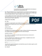 Sierra Placement Paper | Freshers Choice