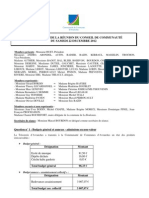 Compte-Rendu AG Communauté de Communes D'avranches - 22/12/2012