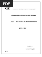 Download Lesson Plan for BEEE by dineshanand810 SN120031098 doc pdf