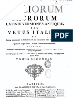 Bibliorum Sacrorum Latinae Versiones (Liber Psalmorum)