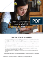 2013 Plan de Lectura