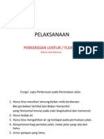 Pelaksanaan Perkerasan Lentur