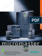 Variador Micro Master Siemens