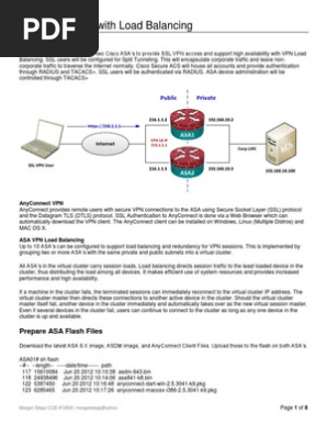 Asa Load Balancing