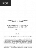 Download Acker Kathy Against Ordinary Language Language Body by Jaime Donoso SN120063024 doc pdf