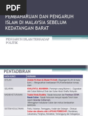 Bab 7 Islam Di Asia Tenggara Kedatangan Islam