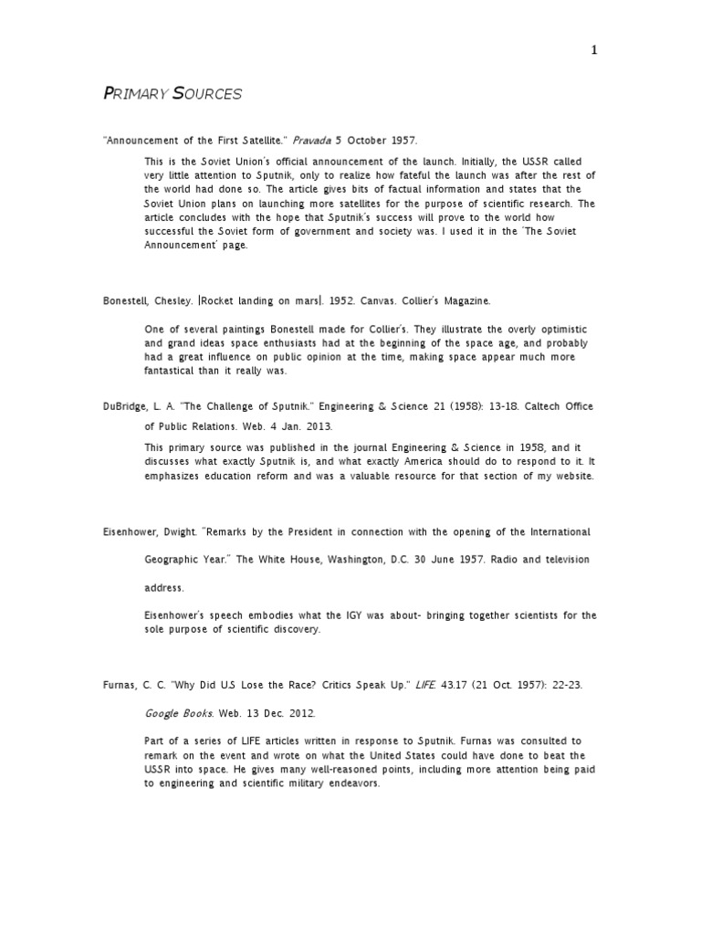 Nhd annotated bibliography samples image