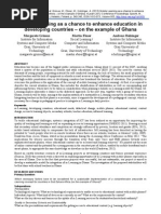 Download Mobile Learning as a chance to enhance education in  developing countries  on the example of Ghana by Martin SN120074513 doc pdf