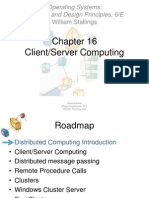 Client/Server Computing: Operating Systems: Internals and Design Principles, 6/E