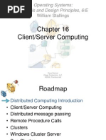 Client/Server Computing: Operating Systems: Internals and Design Principles, 6/E