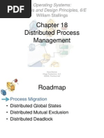 Distributed Process Management: Operating Systems: Internals and Design Principles, 6/E