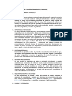 Ensayo de Consolidación en Suelos (1 Muestra) : 1. Título: 2. Norma de Referencia: Astm D2435 3. Alcance