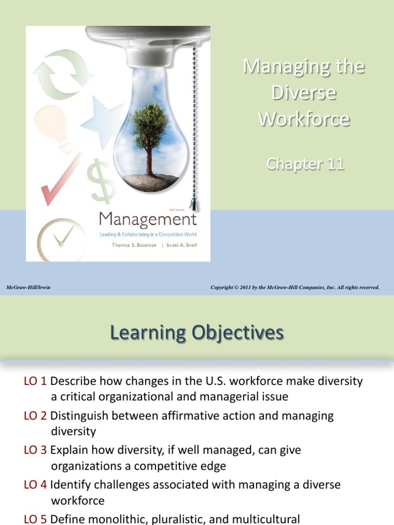 Managing The Diverse Workforce: Mcgraw-Hill/Irwin | PDF | Diversity ...