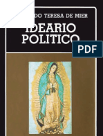 Teresa de Mier Fray Servando - Ideario Politico