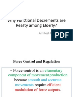 Functional Decrements Among Elderly