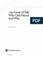 ThePowerOfTalk_WhoGetsHeardAndWhy