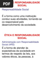 etica e responsabilidade social