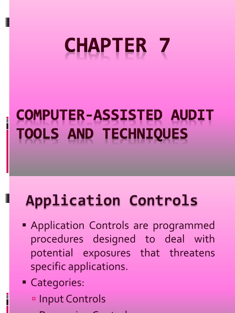 Application Controls and Input Validation | PDF | Inventory | Areas Of ...