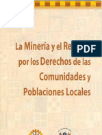 La MinerÃ­a y el respeto por los derechos de las comunidades y poblaciones locales