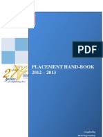 Placement Hand Book
