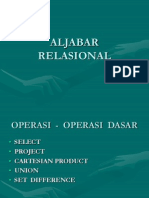 Bab 4 Aljabar Relasional