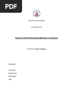 Download Impact of Social media on Youth by Muneeb Umair SN120137408 doc pdf