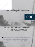 Top 10 Grupări Teroriste