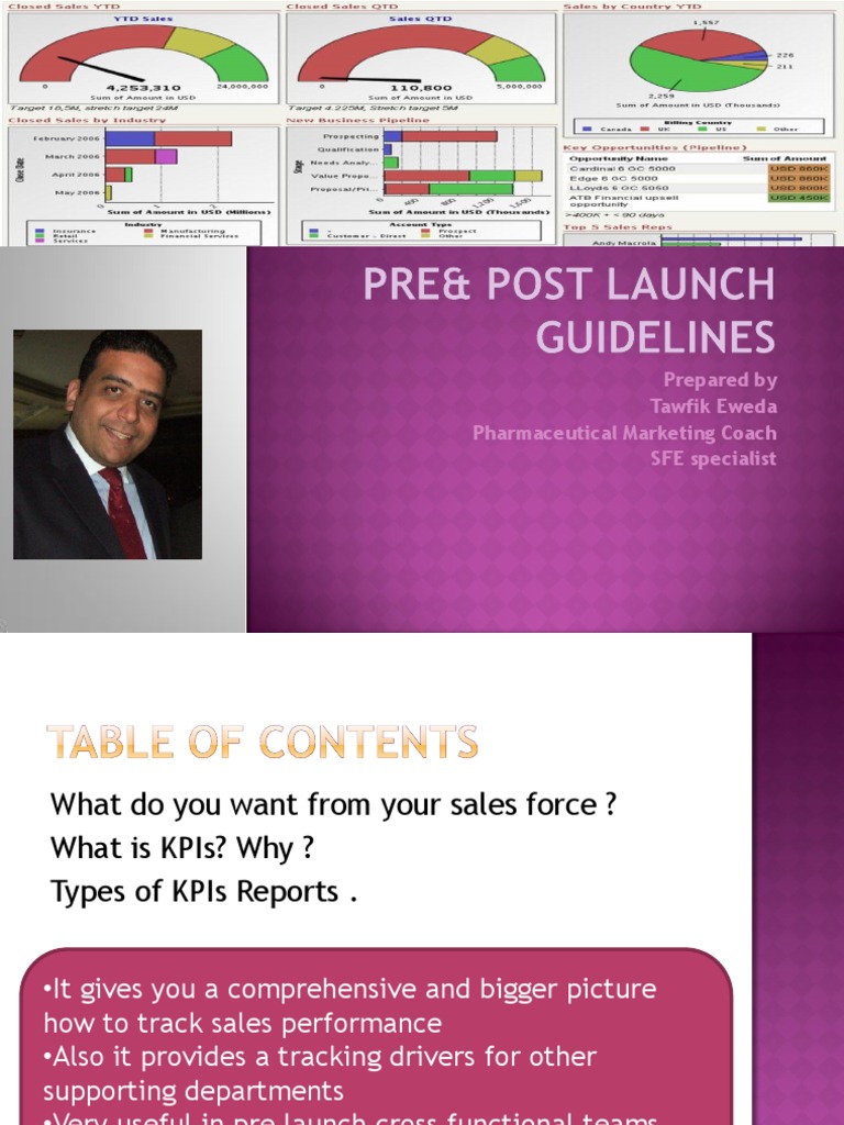 Pharma Sales Performance KPIs Guide | PDF | Brand | Marketing