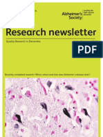 Alzheimers Research Newsletter December 2012