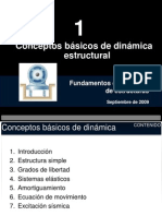 Conceptos básicos de dinámica estructural