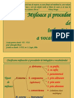 Mijloace de îmbogățire a vocabularului