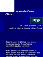 Caso Clinico SDRA